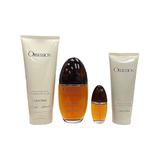 Calvin Klein Women's Fragrance Sets - Obsession 3.4-Oz. Eau de Parfum 4-Pc. Set - Women
