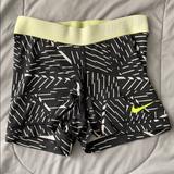 Nike Shorts | Nike Spandex | Color: Black/White/Yellow | Size: S