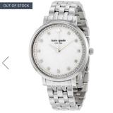 Kate Spade Accessories | Kate Spade Mother Of Pearl Dial Ladies Watch | Color: Silver | Size: Os