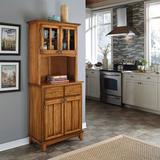 Andover Mills™ Presswood Dining Hutch Wood in Brown, Size 72.0 H x 36.0 W x 15.85 D in | Wayfair F246428D036F4931AC34AA657CD0989F
