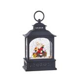 RAZ Imports 13193 - 8.5" Santa and Friends Water Lantern (Batteries not Included) (8.5" Santa and Friends Lighted Water Lantern)