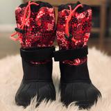 Columbia Shoes | Big Kids Columbia Snow Boots | Color: Black/Pink | Size: 5bb