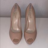 Coach Shoes | Coach High Heel Shoes Size 6.5 | Color: Cream | Size: 6.5