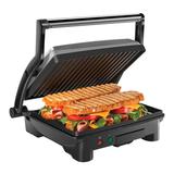 Chefman Multi-Functional Grill + Panini Press Cast Iron in Gray, Size 4.0 H x 7.0 D in | Wayfair RJ02-180-4