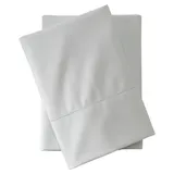 Lands' End Supima Cotton Sateen 700 Thread Count Pillowcases, Grey, KG PC 2PK
