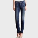 Anthropologie Jeans | Anthropologie Pilcro Low-Rise Straight Jeans | Color: Blue | Size: 27