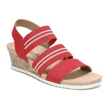 LifeStride Sunshine Women's Wedge Sandals, Size: 7.5 Wide, Red