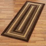 Park Place Rug Runner Brown 2'7" x 7'4", 2'7" x 7'4", Brown