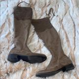 American Eagle Outfitters Shoes | Knee High Suede Boots | Color: Brown/Tan | Size: 9