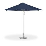 Joss & Main Thompson 9' Market Sunbrella Metal in Blue/Navy | Wayfair 5CBC44BA22E64362B4D1B86D31D3E4F3