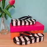 Kate Spade Shoes | Nib Kate Spade Flip Flops | Color: Black/White | Size: Various