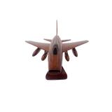 Winston Porter Momar F-100 Airplane Model Wood in Brown/Gray, Size 8.0 H x 17.0 W x 13.0 D in | Wayfair C736D8771A8C474F81EFDD34017F0541