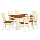 Three Posts™ Gebo Butterfly Leaf Rubberwood Solid Wood Dining Set Wood in White | Wayfair 3F226BCFDCE94CDCABAA713D2AD0905F