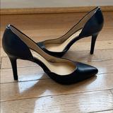 Jessica Simpson Shoes | Like New Jessica Simpson Leather 3in Heels | Color: Black | Size: 6.5