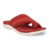 Easy Spirit Lola Women's Thong Sandals, Size: 7 Wide, Med Red