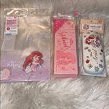 Disney Other | Ariel Little Mermaid Disney Lot Of 3 Nwt Japan | Color: Pink/Red | Size: Os