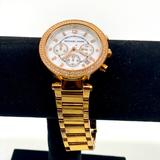 Michael Kors Accessories | Michael Kors Women's Rose Gold-Tone Watch | Color: Gold | Size: Os