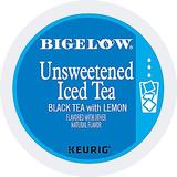 22 Ct Bigelow Black Tea With Lemon Unsweetened Iced Tea K-Cup® Pods. - Kosher Single Serve Pods