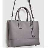 Zara Bags | Black Zara City Bag (Laptop Briefcase Purse) | Color: Black/Gray | Size: Various
