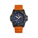 Luminox Navy Seal Magnifying Glass Watch, Black/White/Orange SKU - 980477