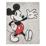 Disney Canvases Red - Black & Red Mickey Mouse Wrapped Canvas