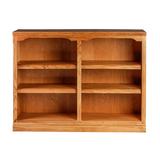 Red Barrel Studio® Georgietta 48" W Standard Bookcase Wood in White, Size 36.0 H x 48.0 W x 13.0 D in | Wayfair 1DFD96D5F6B14C4D8E83E20055E9809D