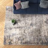 Gray Area Rug - Mercury Row® Benziger Abstract Area Rug Polypropylene in Gray, Size 106.0 W x 2.0 D in | Wayfair E81DF8198552476C924CD977D5CCB459