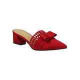 Women's Randa Pumps And Slings by J. Renee in Red Satin (Size 12 M)