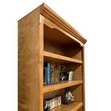 Red Barrel Studio® Giddeon Standard Bookcase Wood in Blue/White, Size 72.0 H x 36.0 W x 13.0 D in | Wayfair F30232B1B9C648C3A7D7D1284C644976