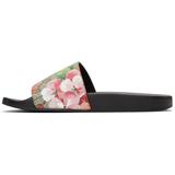 gg Flora Slides - Pink - Gucci Flats