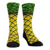 Rock 'Em Socks Boys' Socks - Green & Yellow Pineapple Socks - Infant & Men