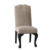 Sloane Whitney Raleigh Parsons Chair Polyester/Upholstered/Velvet/Fabric/Other Performance Fabrics in White/Black/Brown S1-070701-00-ADD-BE-BM-BB
