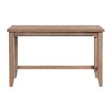 Imagio Home by Intercon Counter Height Dining Table Wood in Brown/Green, Size 36.0 H x 60.0 W x 36.0 D in | Wayfair HI-TA-6021-SWH-C