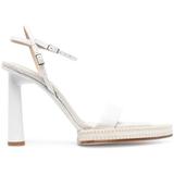 Pointed-toe Leather Sandals - White - Jacquemus Heels