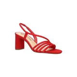 Bella-Vita Women's Zariah Heeled Sandals, Red, 10M