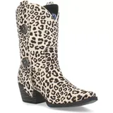 Dingo True West Women's Western Boots, Size: 10, Snow Leopard