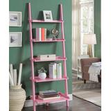 Convenience Concepts Bookcases & Bookshelves Light - Light Pink American Heritage Ladder Bookshelf