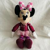 Disney Toys | Disney Minnie Mouse Race Car Driver Mechanic Doll | Color: Pink/Red | Size: Os