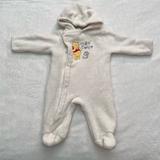 Disney Other | Disney Baby Winnie The Pooh Bunting - 3-6m | Color: White/Cream | Size: 3-6 Months
