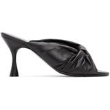Drapy 80mm Mules - Black - Balenciaga Heels