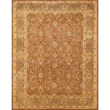 "Tabriz Collection Hand-Knotted Lamb's Wool Area Rug- 8' 0"" X 10' 1"" - Pasargad Home P-FTS 8X10"