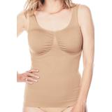 Plus Size Women's Instant Shaper Medium Control Seamless Shaping Cami by Secret Solutions in Nude (Size 16/18) Shapewear