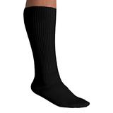 Men's Big & Tall Diabetic Over-The-Calf Socks by KingSize in Black (Size XL)