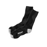Men's Big & Tall Wigwam® 2-Pack Diabetic Crew Socks by Wigwam in Black (Size XL)