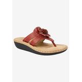 Women's Carnation Sandal by Cliffs in Red Smooth (Size 8 1/2 M)