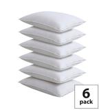 Fresh Ideas 6-Pack 100% Cotton Pillow Protectors by Levinsohn Textiles in White (Size QUEEN)