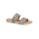 Women's Tahlie Flat Sandals by Cliffs in Natural Print (Size 8 M)