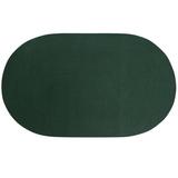Alpine Braid Collection Reversible Indoor Area Rug, 88"" x 112' Oval by Better Trends in Hunter Solid (Size 88X112 OVAL)