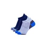 Men's Big & Tall The Low-Cut 2-Pack Socks by TallOrder in Navy Grey (Size 16-20)