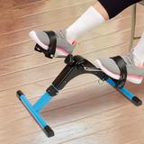 Hometrack Folding Pedal Exerciser by North American Health+Wellness in Black Blue